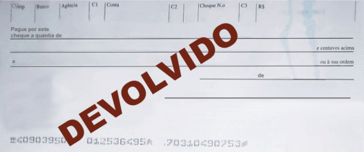 Motivos de Devolução de Cheques